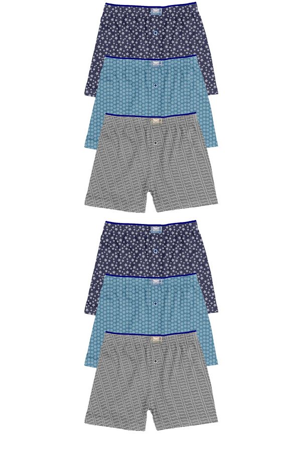Tutku-Boxer pentru copii cu talie prosop 6 pachet 1