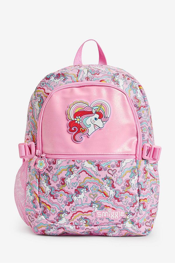 Smiggle backpack pink store