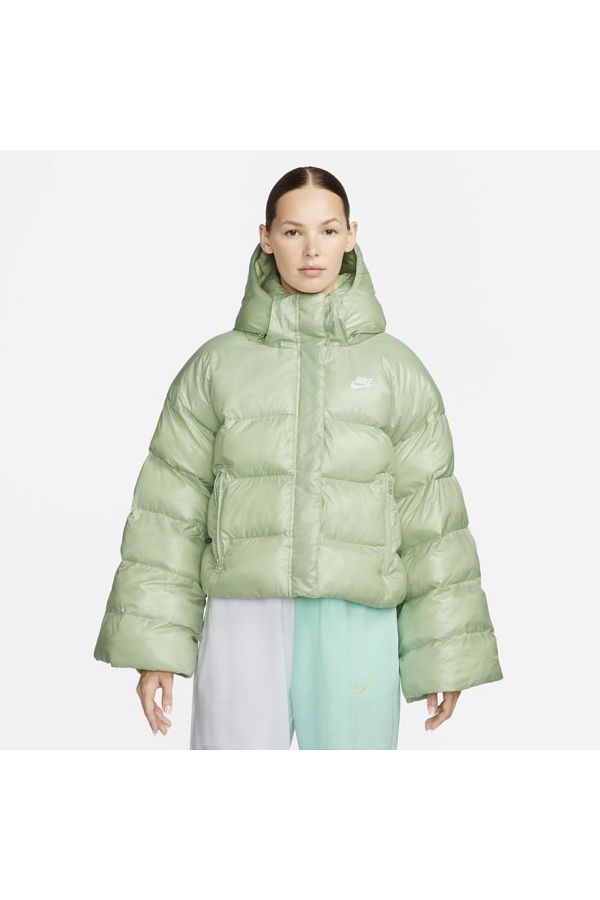 Nike Sportswear Therma Fit City Series Synthetic Fill Full Zip Hoodie Women s Coat Trendyol