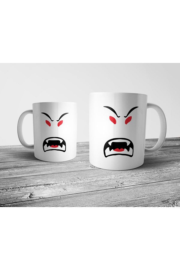 Pixxa-Roblox - Beast Mode Face - Beast Mode Face Mug Cup Model 1 1
