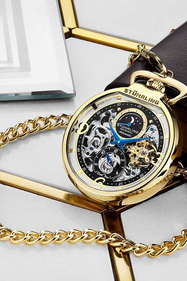 Stuhrling pocket watch discount