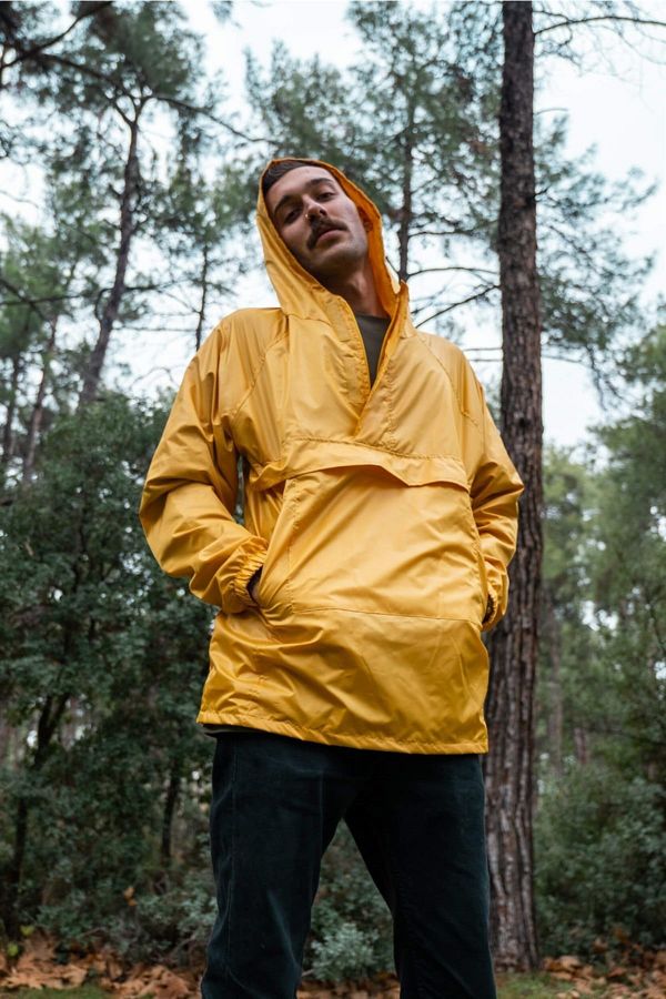 Mustard raincoat new arrivals