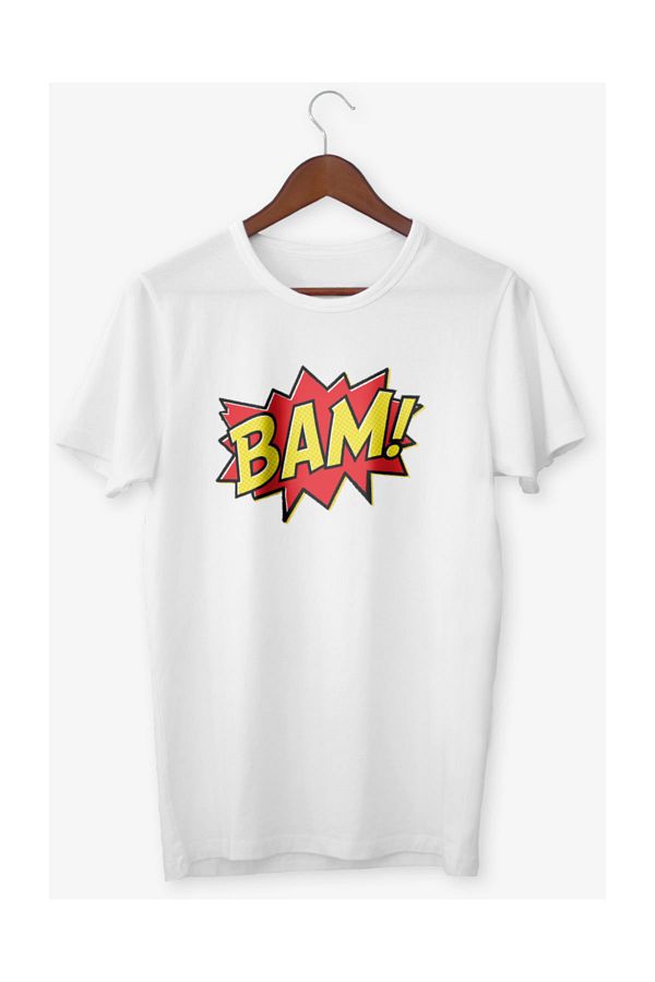 VectorWear Bam White T Shirt Trendyol