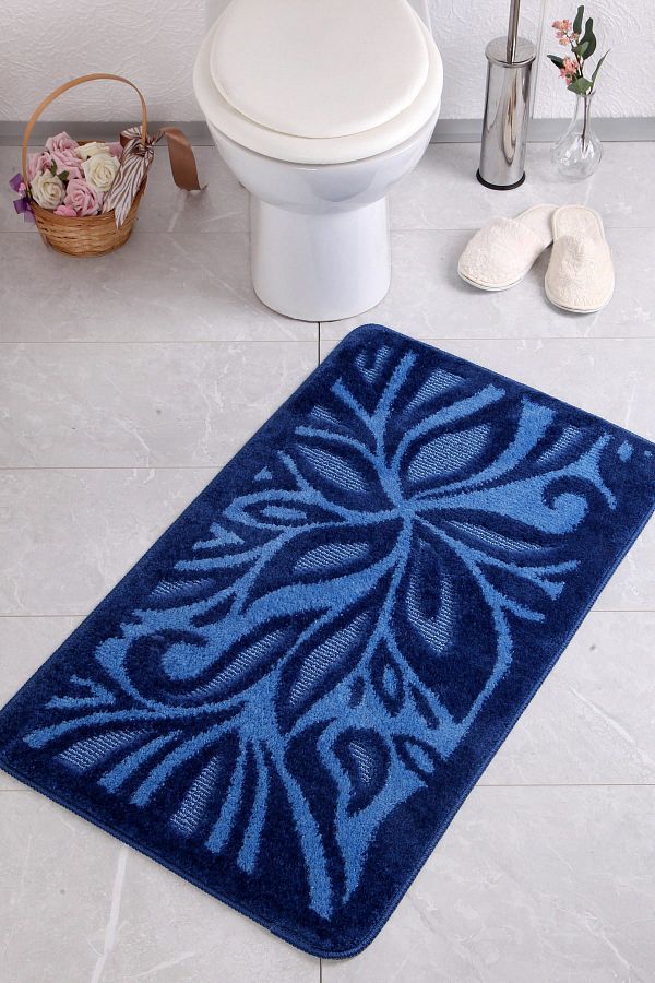 Confetti-Lotus 60X100 K.Blue Bath Rug 1
