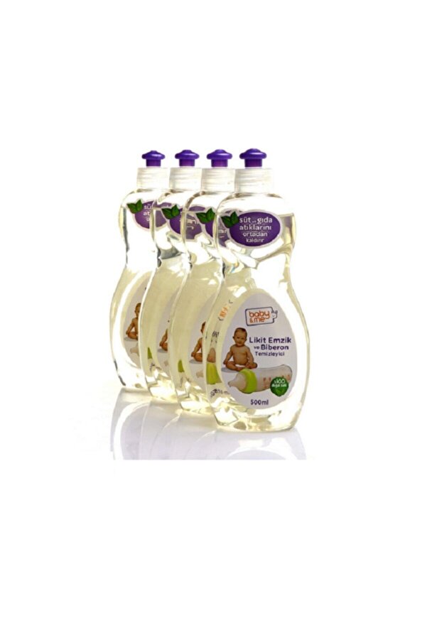 Baby Me Likit Emzik Biberon Temizleyici 4 Adet