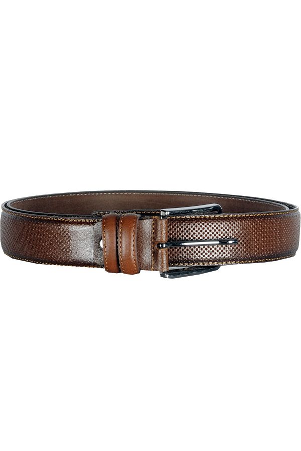 ModeXL-Belt 3.5 cm Dot Pattern 4112 Hazelnut Color 1