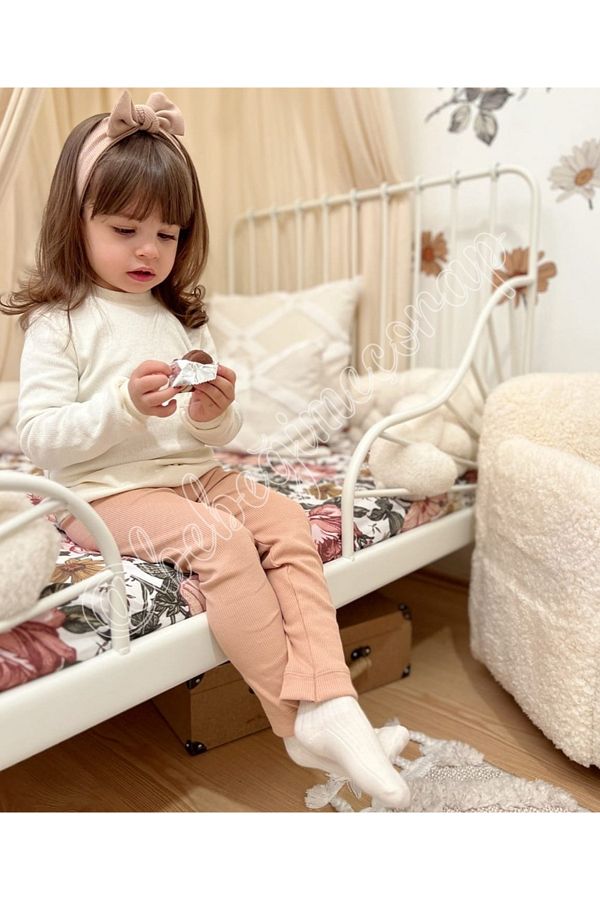 BEBE ME CORAP Camisole Ribbed Tights Baby Kids Tights Trendyol
