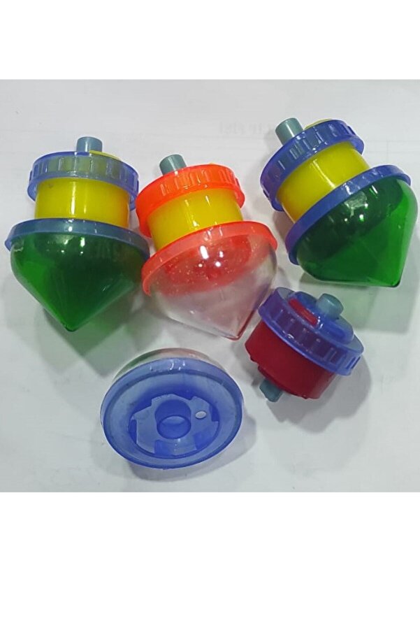 UĞURDAN Plastik Basmalı Topaç 10 Adet - Karne Hediyesi