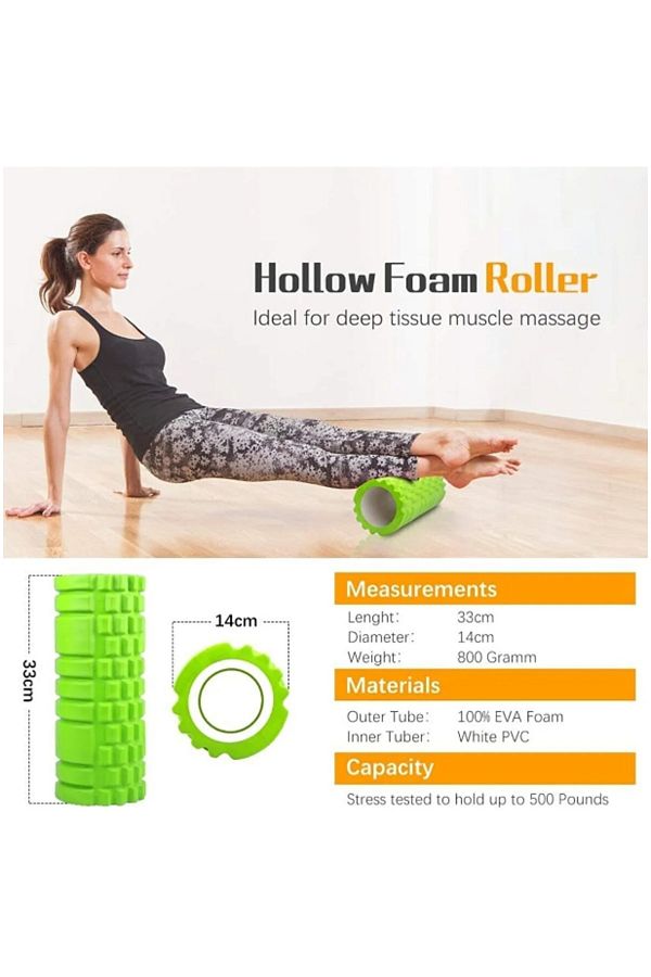 Dynamic foam yoga roller best sale