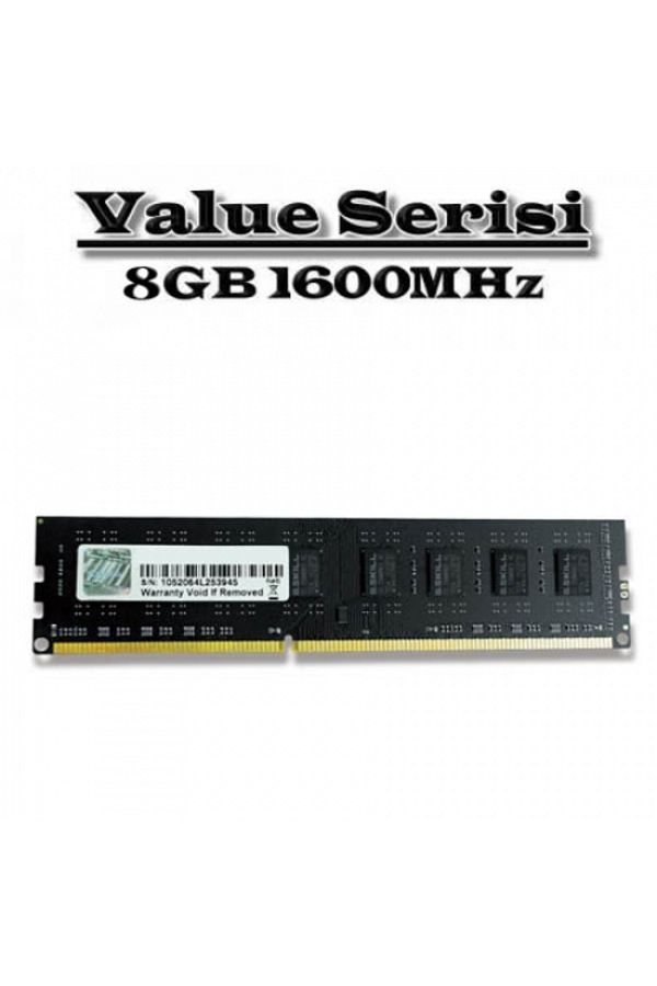 Universal-Gskill 8Gb Ddr3 1600Mhz Cl11 Pc Ram Value F3-1600C11S-8Gnt 1