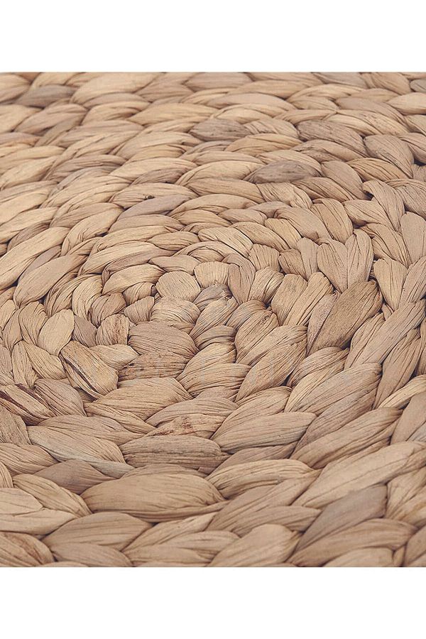 MİEN-Ikea Soare Straw Weave American σουπλά, ψάθινο αμερικάνικο σέρβις, ψάθινη πλάκα 1