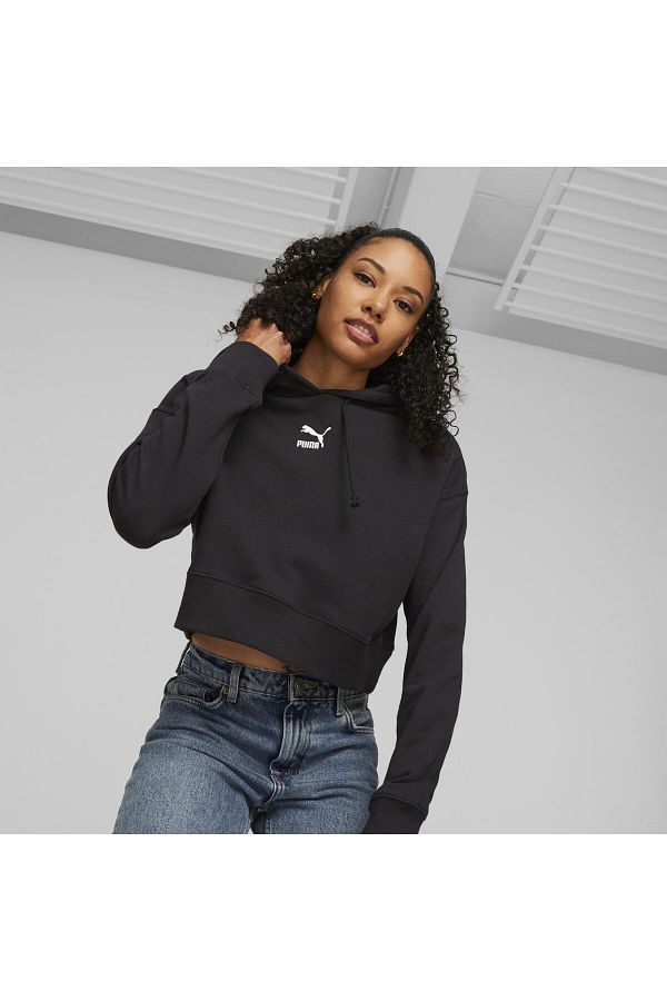 Crop top hoodie puma online