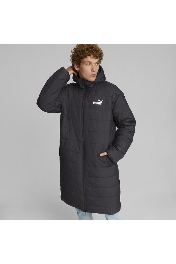 Puma Winter Jacket Black Basic Trendyol