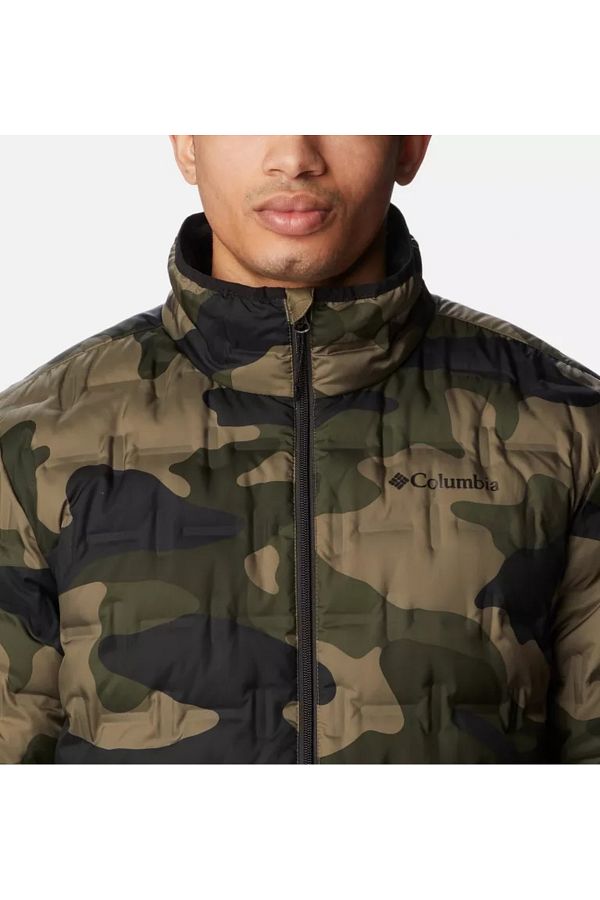Columbia Delta Ridge Down Jacket Men s Outdoor Coat Camouflage Green WO0955 398 Trendyol