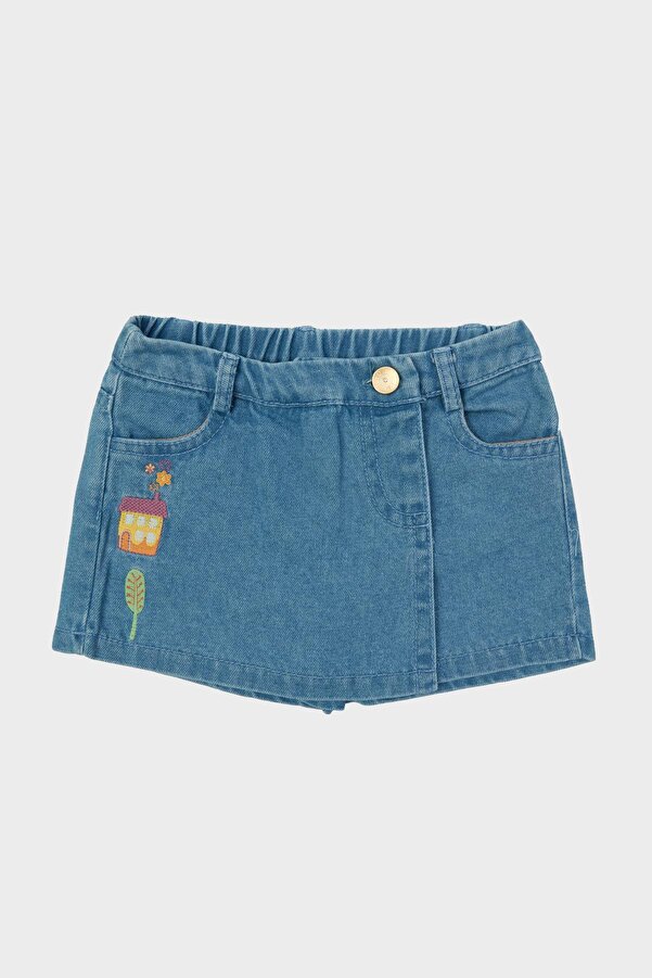 GB Baby Bg Store Kız Bebek Denim Şort Etek 23pfwbg2102