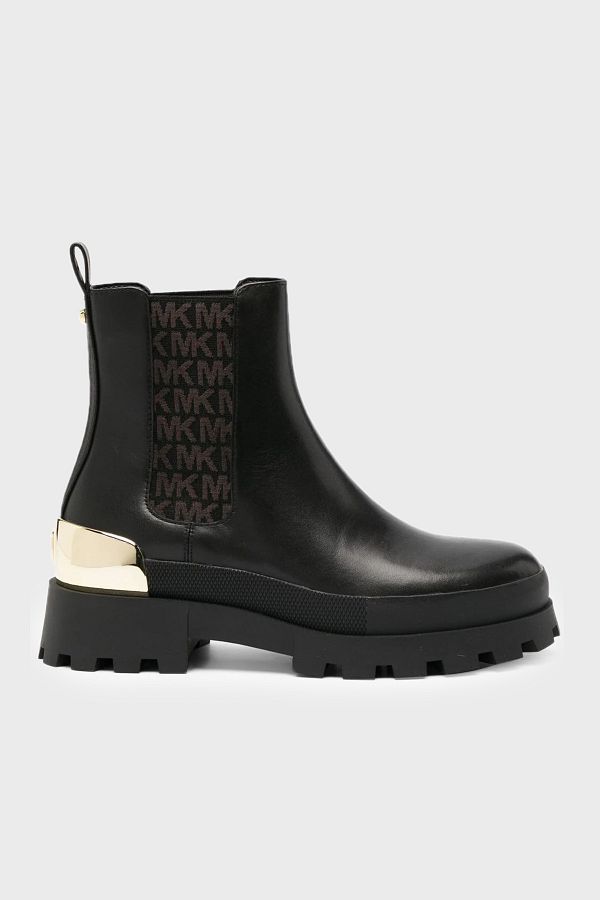 Mk leather shop boots