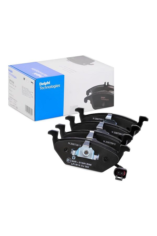 DELPHİ TECHNOLOGİES-DELPHI LP1514 FRONT BRAKE PAD VW POLO 02-05 1