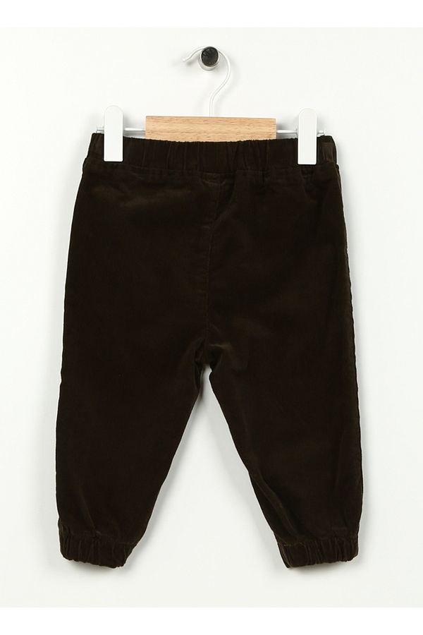 Koton-Ανδρικό παντελόνι Elastic Waist Elastic Leg Khaki 4WMB40004TW - νήπιο 1