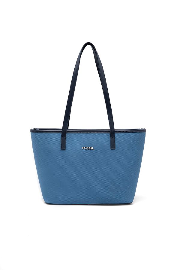 Fossil blue handbag sale
