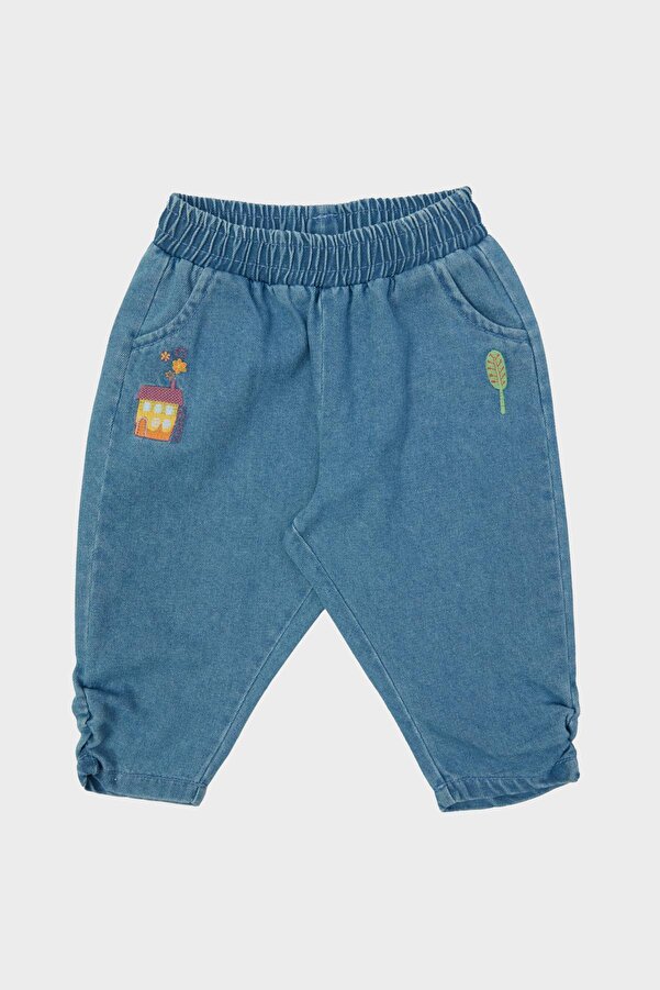 GB Baby Kız Bebek Denim Pantolon 23PFWBG2240