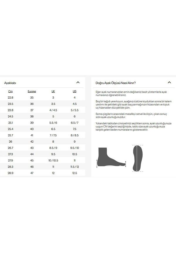 Reebok baby shoes size chart 2025