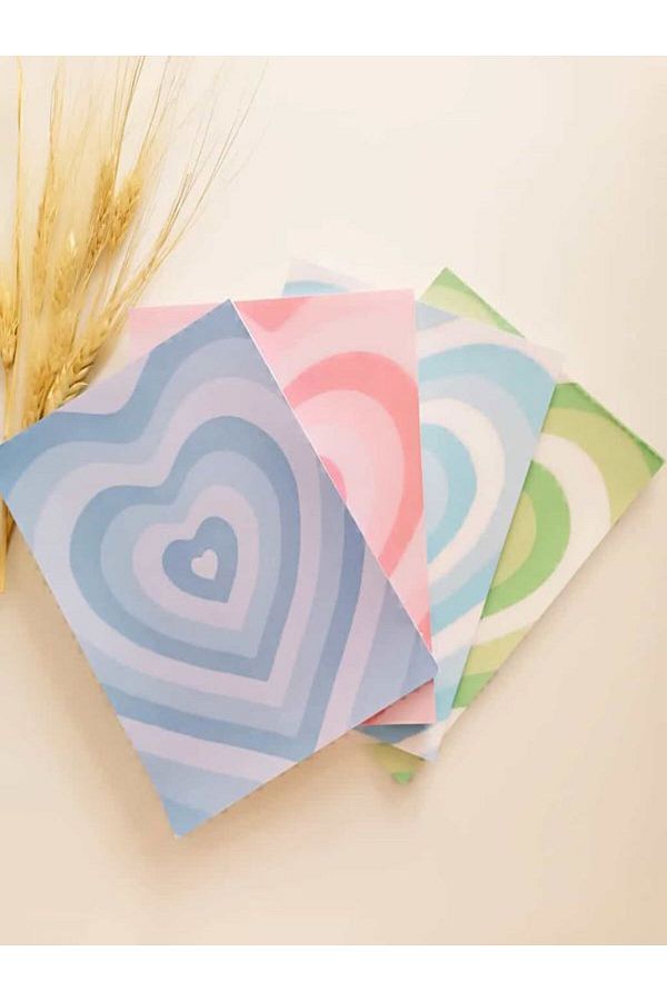 EyER Shoping-Powerpuff 40 Sheets Check Copy Notebook Memo Pad (4pcs) 1