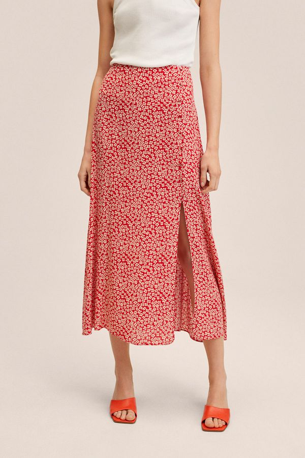 MANGO 27065765 Women Girls Red Trendyol