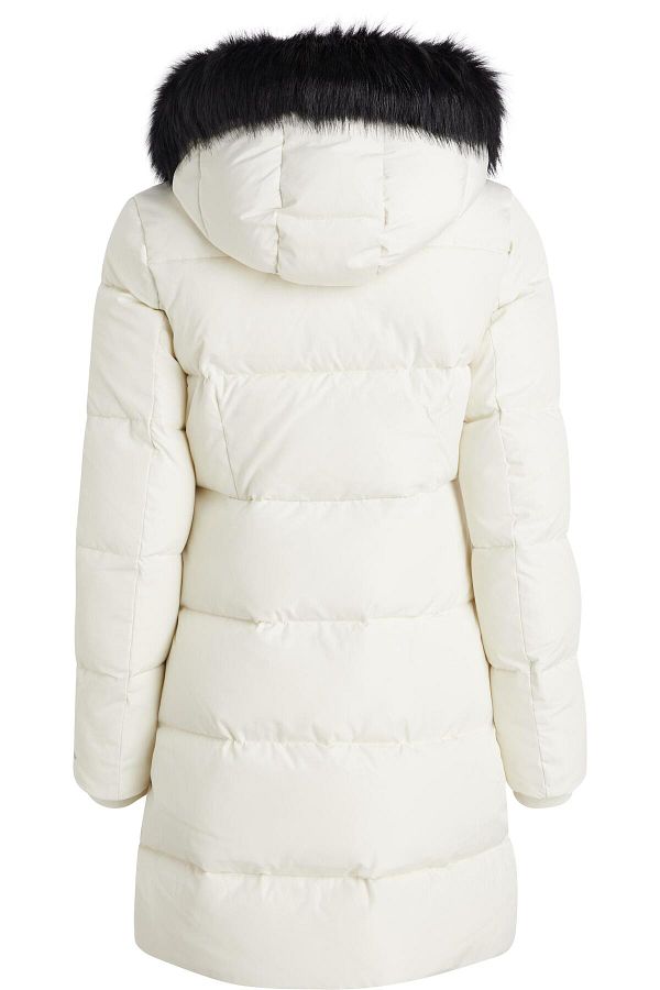 Calvin klein hotsell faux fur jacket