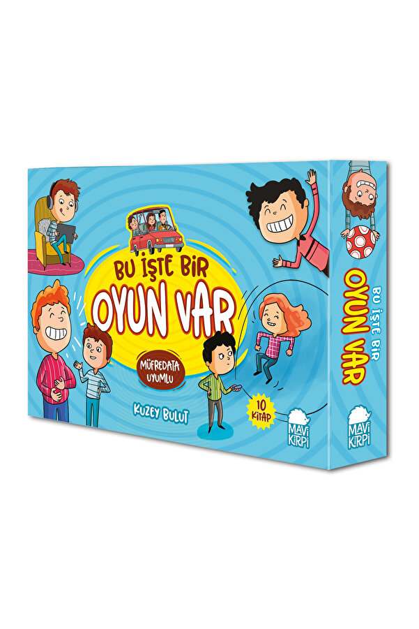 Mavi Kirpi Bu Işte Bir Oyun Var - 2. Sınıf Hikaye Seti (10 Kitap)