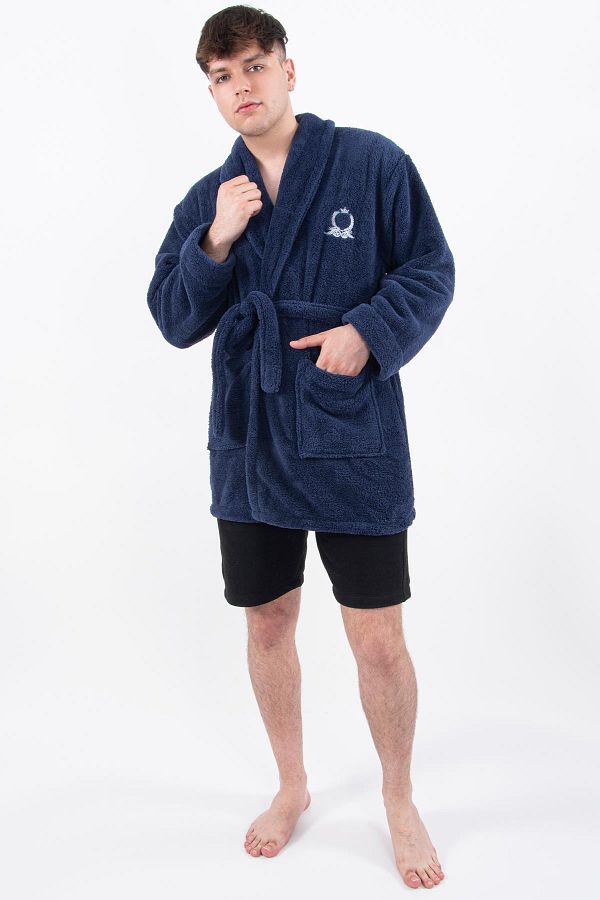 Znp Home-Robert | Wellsoft Plush Men's Dressing Gown Fleece | Robdeshambr | Dressing gown 1