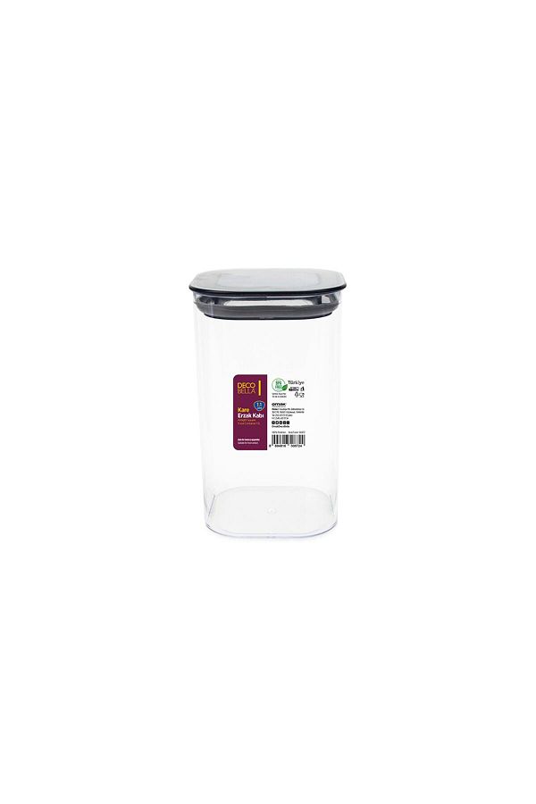devigo-12-Piece 1.1 Lt Vacuum Square Food Storage Container Set with Leak-Proof Lid 1