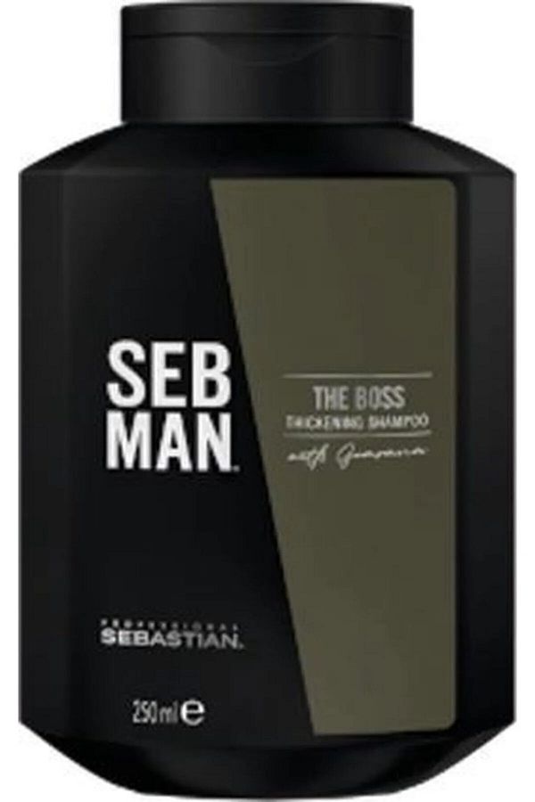 SEBASTIAN-Sebman The Boss 250ml Thin String and Thickening Volume Shampoo for Men 1