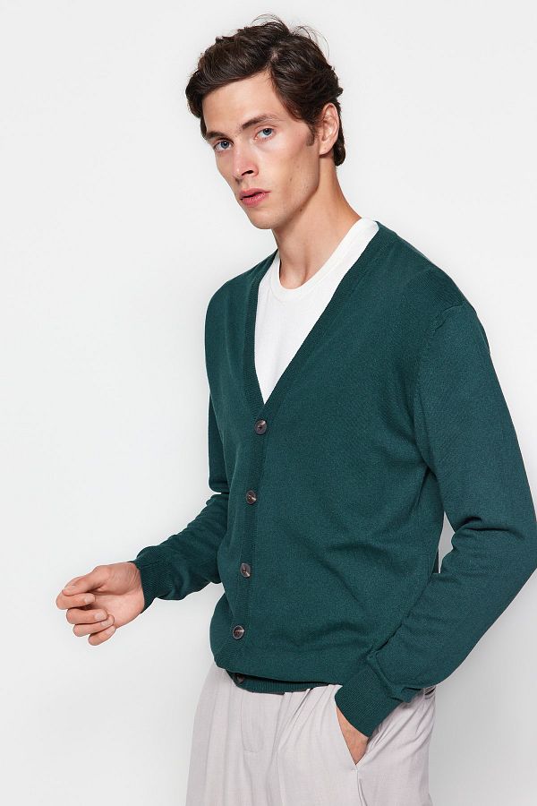 Emerald green cardigan clearance