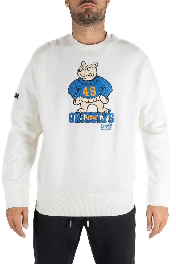 SUPERDRY Sweatshirt Men s ECRU Trendyol