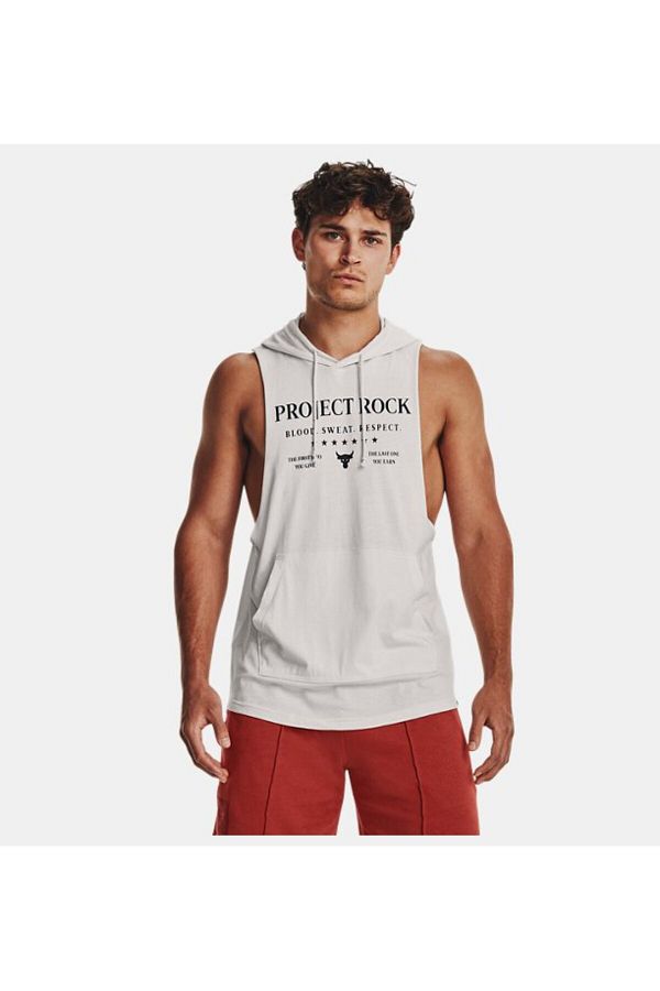 Men's under armour sleeveless hoodie top