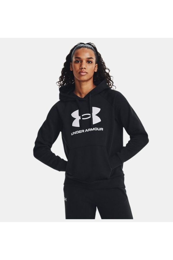 Under Armour Freedom Logo Rival Long-Sleeve Hoodie for Ladies