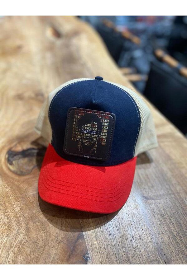 AYDINREKLAM-PABLO ESCOBAR CHANGE PRINTED CIRCIT BACK ADJUSTABLE HAT 1
