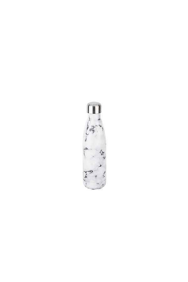 Tantitoni-036-01-GREY STONE PATTERNED STAINLESS STEEL WATER BOTTLE 500ML 1