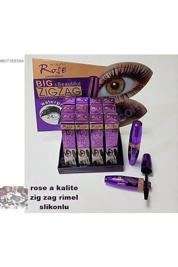 Rose-Zigzag Mascara Volume Effect Black Mascara 1
