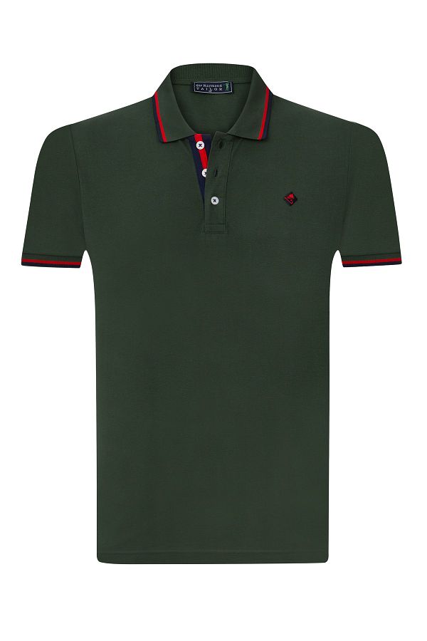 Sir Raymond Tailor Polo T shirt Khaki Regular fit Trendyol