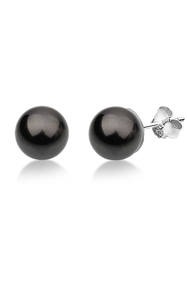 Nenalina-Ohrringe Basic Synthetische Perle 925 Silber 1