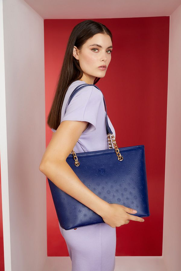 Pierre cardin blue bag discount