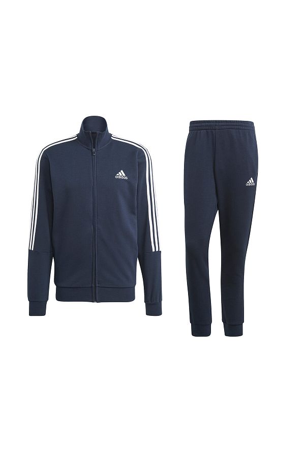 Grey and navy online adidas tracksuit
