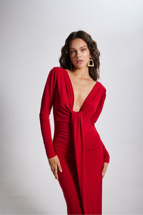 Red lolly maxi dress online