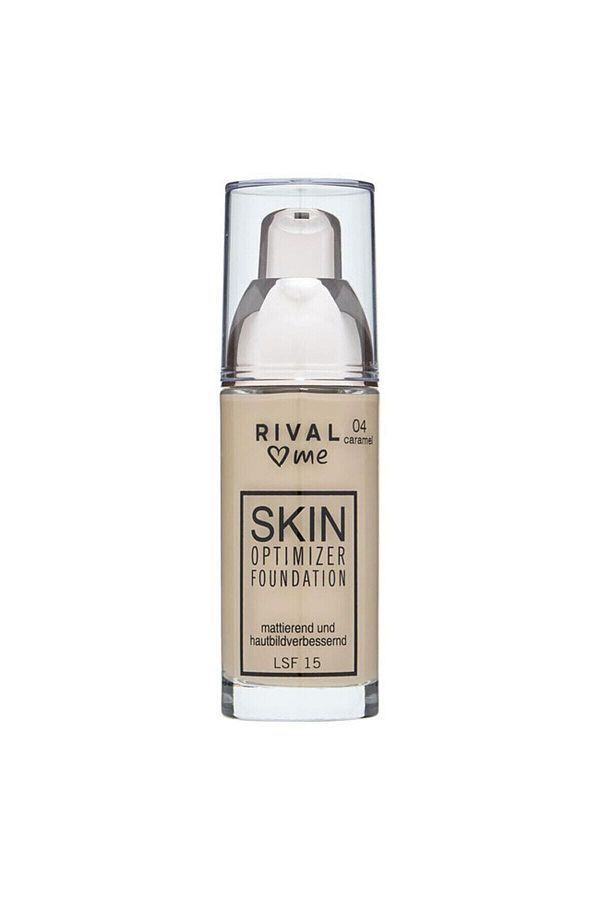 Rival Loves Me-SF15 Foundation with Sunscreen Skin Optimizer No:04 Caramel 30 Ml 1