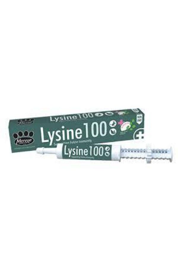 mervue-ليسين 100 كعكة مكافحة هيربس القطط 30 مل 1