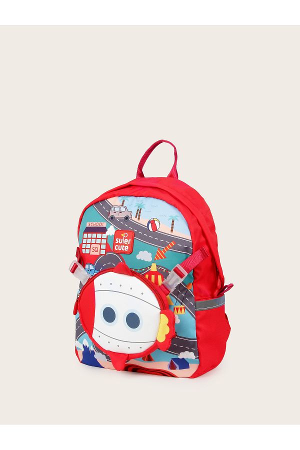 Supercute Two in One Backpack Rocket Trendyol