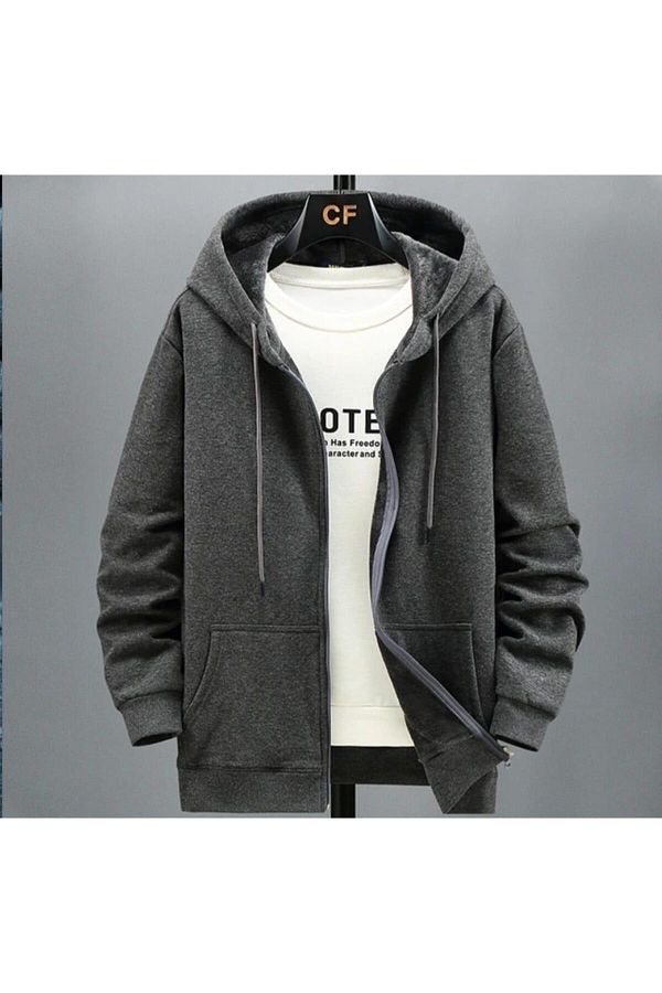Sweatshirt jacket plus size shop