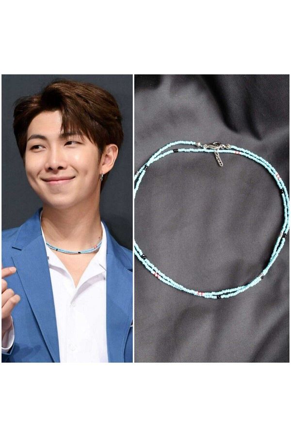 Bts rm necklace sales
