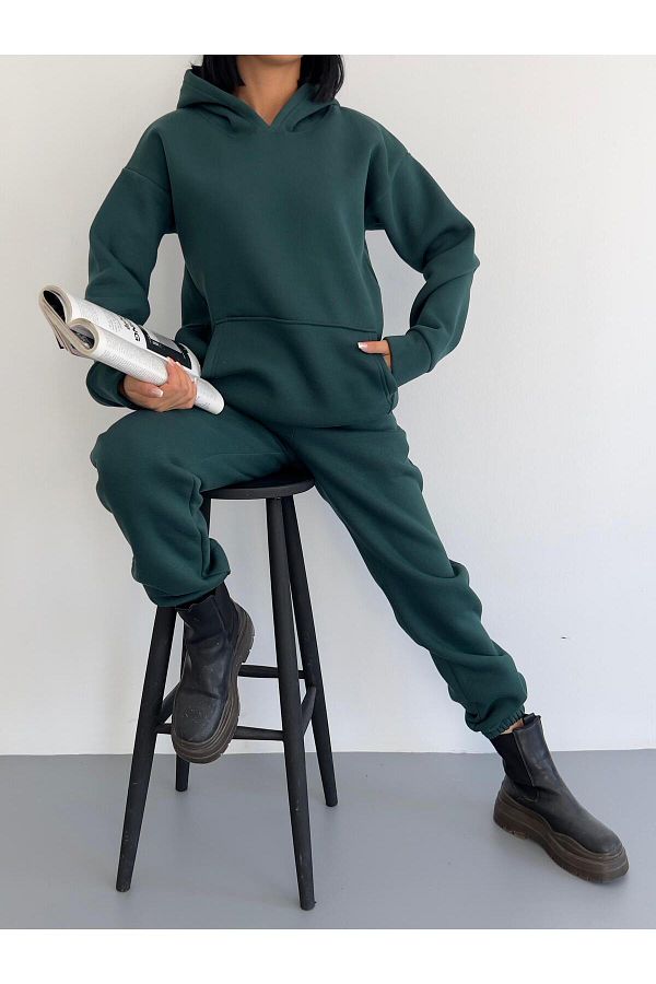 Women's cotton tracksuit set clearance